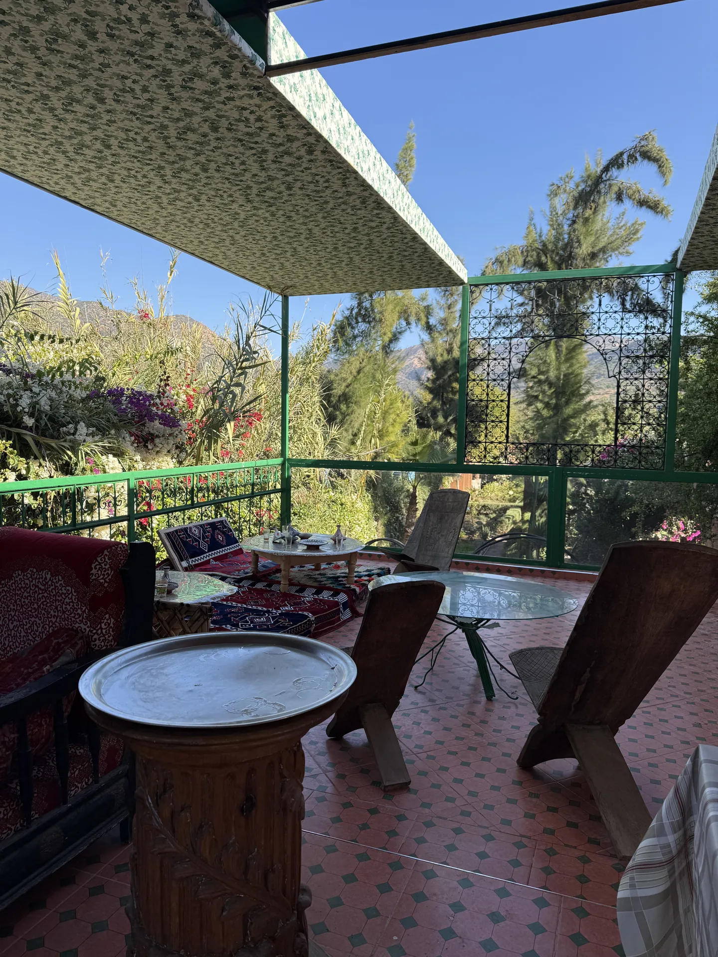 Paradise Valley breakfast and lunch stop from Agadir
