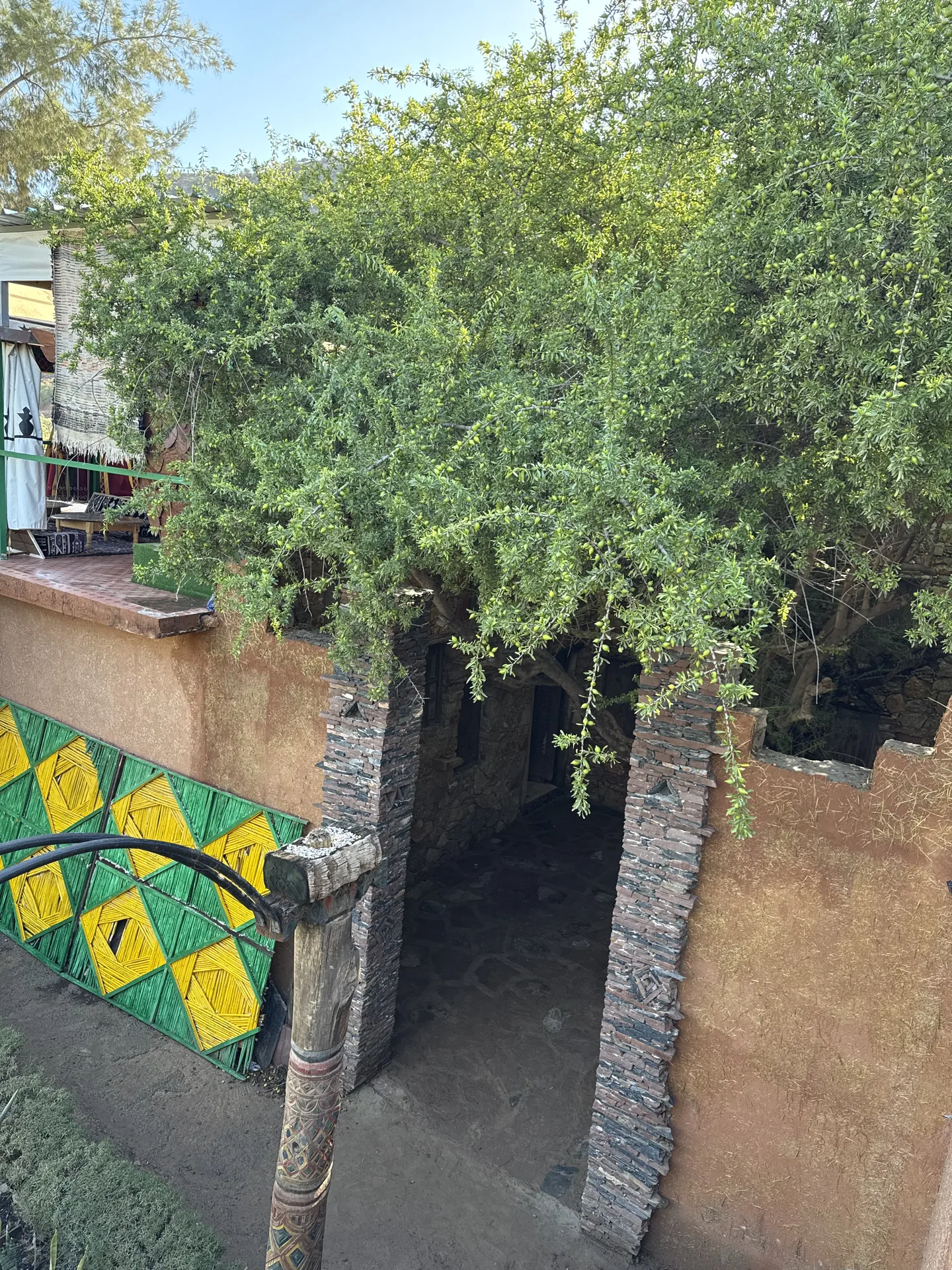 Paradise Valley walking route near Agadir Morocco