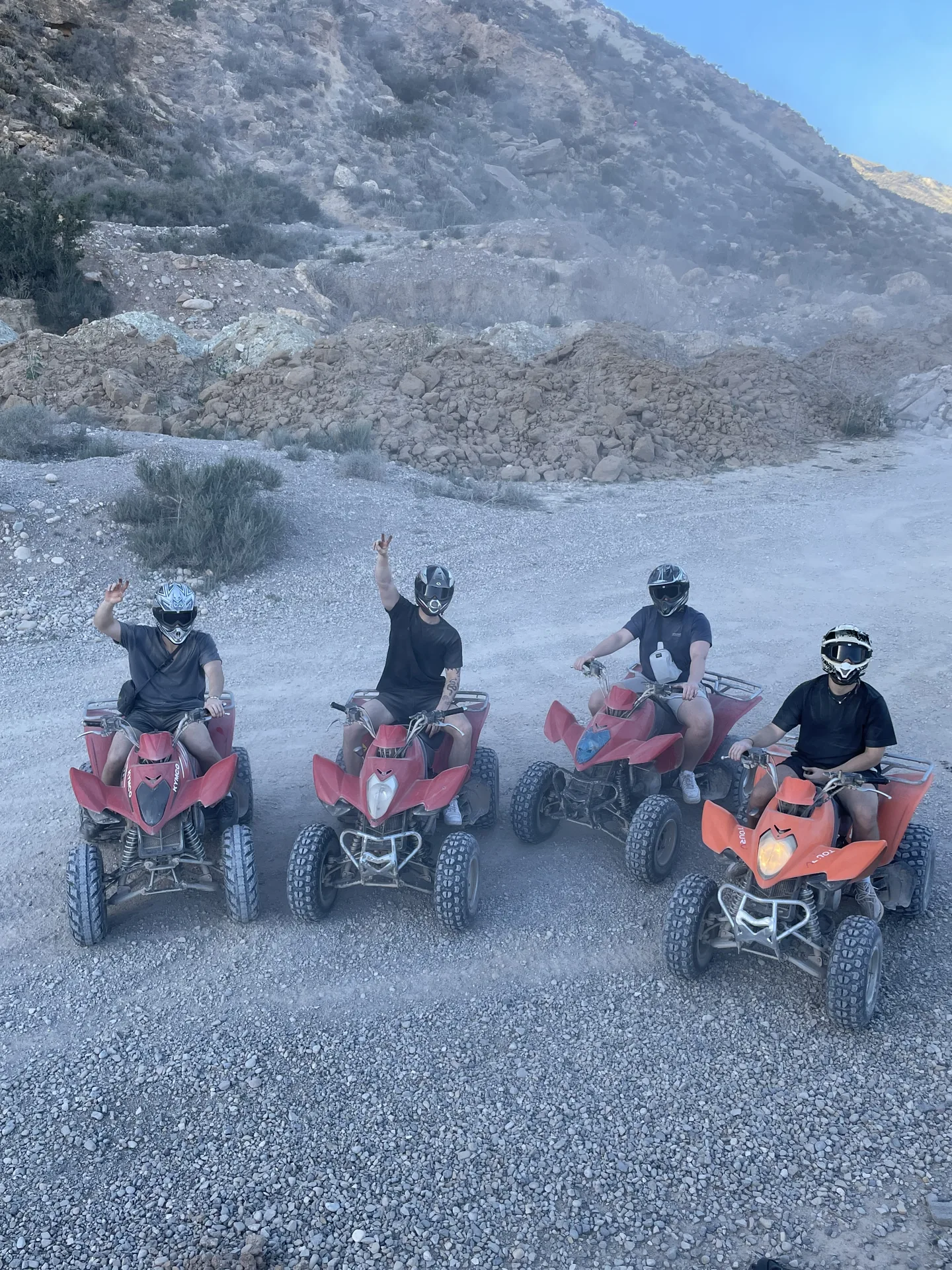 Quad biking adventure photo stop in Agadir