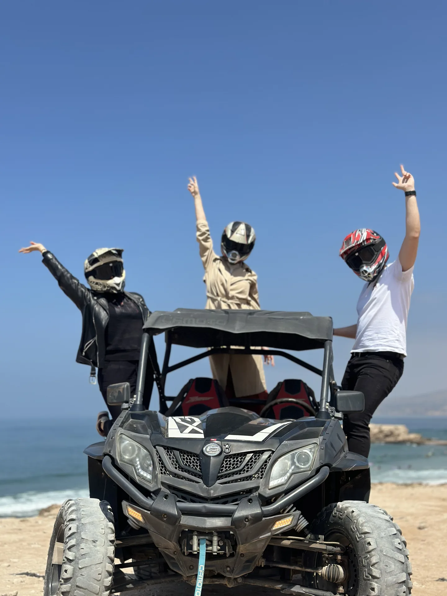 Quad bike excursion group in Agadir